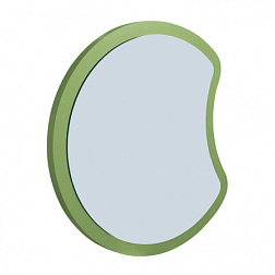Зеркало Florakids 32,8х37,5 см, в форме тела гусеницы, в зеленой рамке 4.6161.2.003.472.1 Laufen